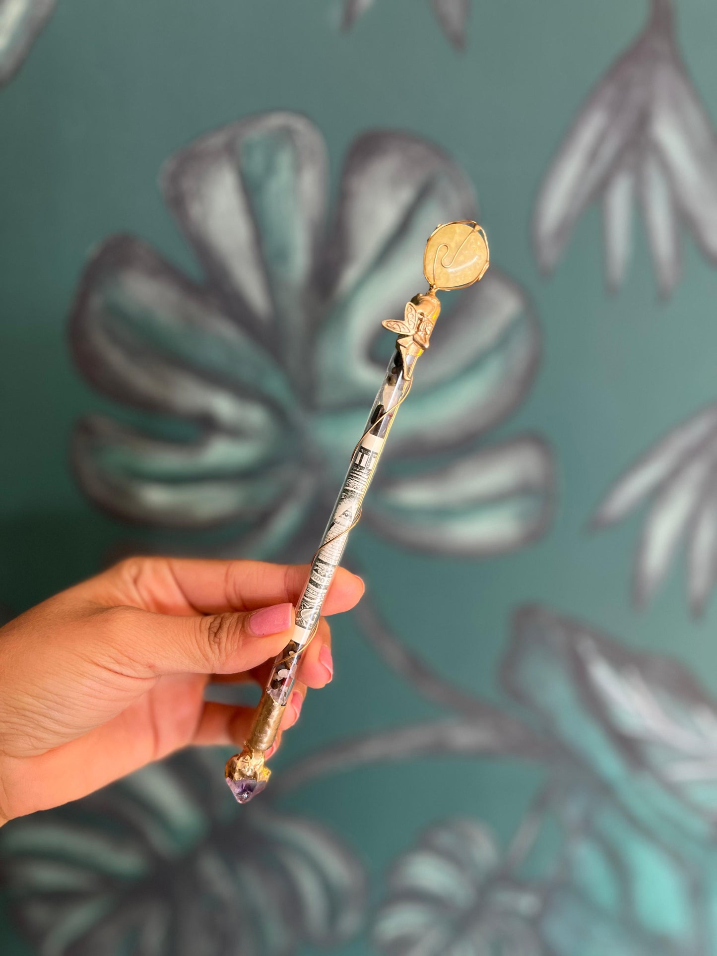 Vara de poder de cuarzos