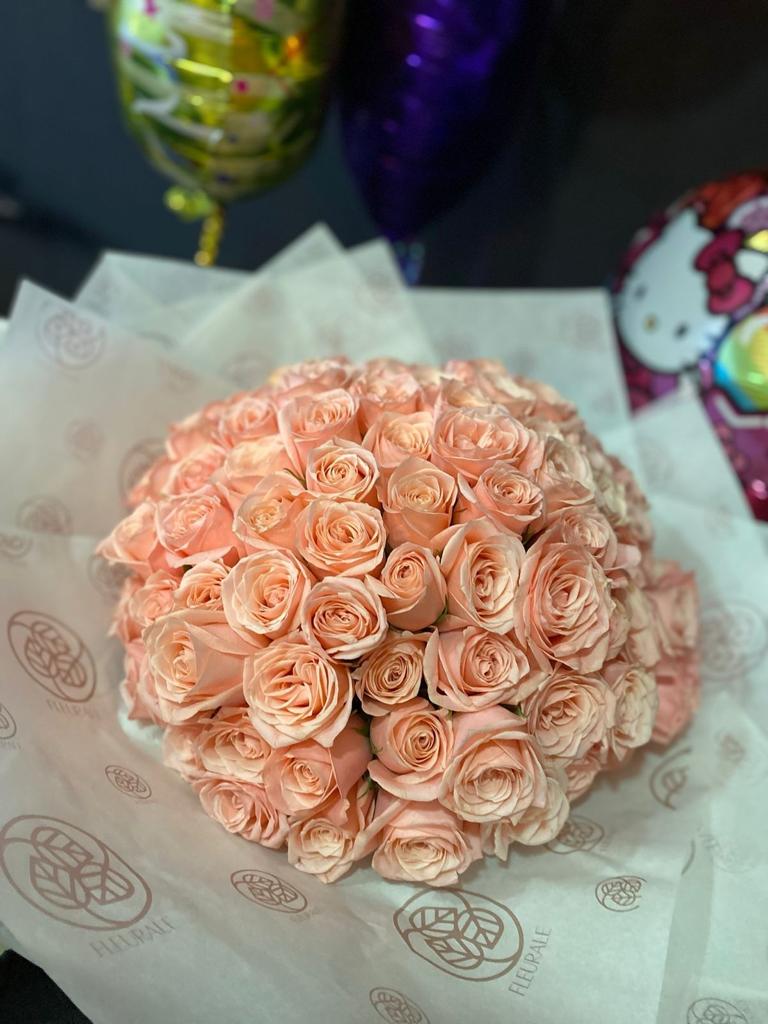 Bouquet de rosas