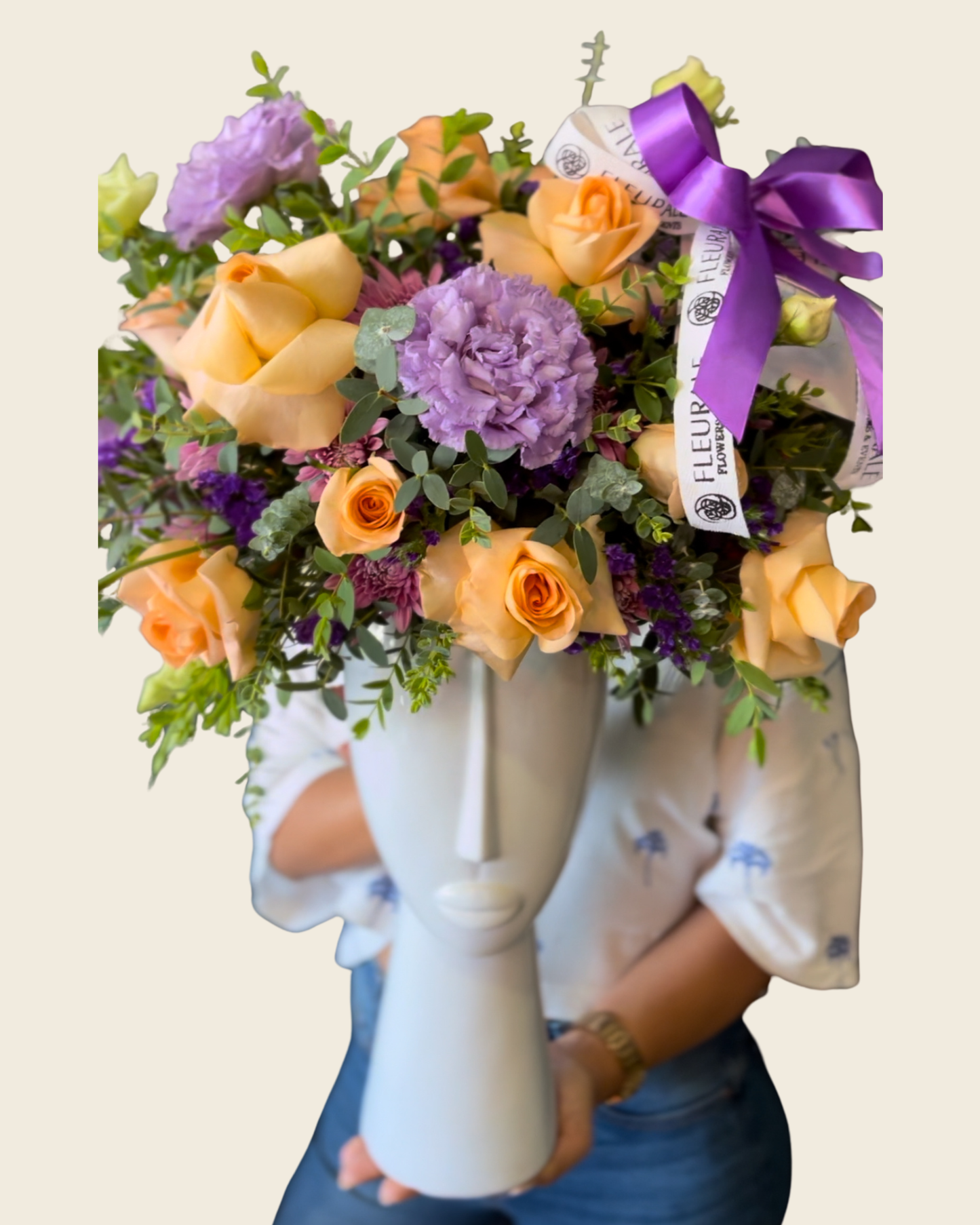 Africana con mix floral
