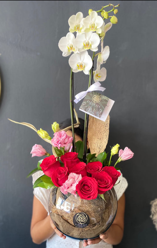 DM decorated orchid